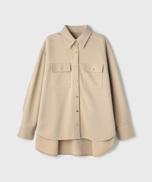 GRACE CONTINENTAL / グレースコンチネンタル シャツ・ブラウス | ジャージビッグシャツ | 詳細15