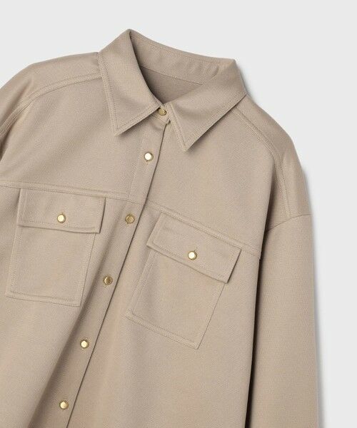 GRACE CONTINENTAL / グレースコンチネンタル シャツ・ブラウス | ジャージビッグシャツ | 詳細18