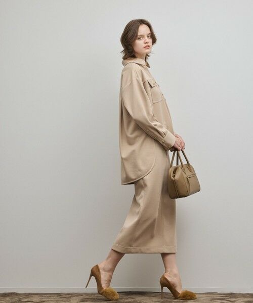 GRACE CONTINENTAL / グレースコンチネンタル シャツ・ブラウス | ジャージビッグシャツ | 詳細3