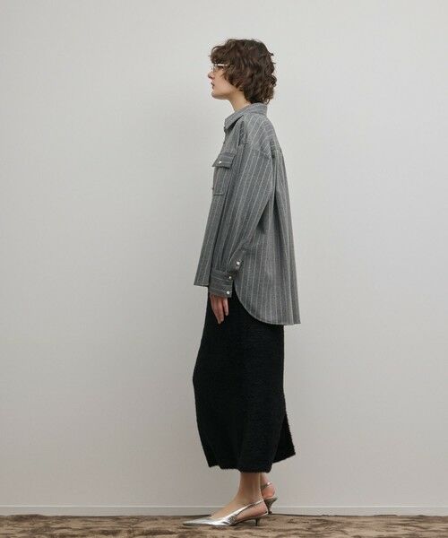 GRACE CONTINENTAL / グレースコンチネンタル シャツ・ブラウス | ジャージビッグシャツ | 詳細18