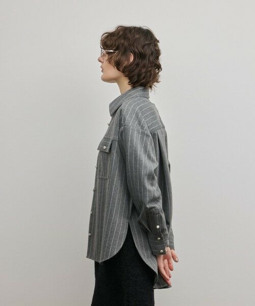 GRACE CONTINENTAL / グレースコンチネンタル シャツ・ブラウス | ジャージビッグシャツ | 詳細21