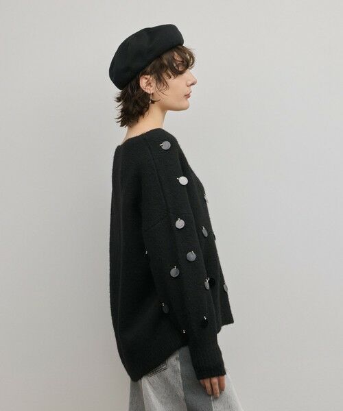 GRACE CONTINENTAL / グレースコンチネンタル ニット・セーター | スパンコールニットトップ | 詳細15