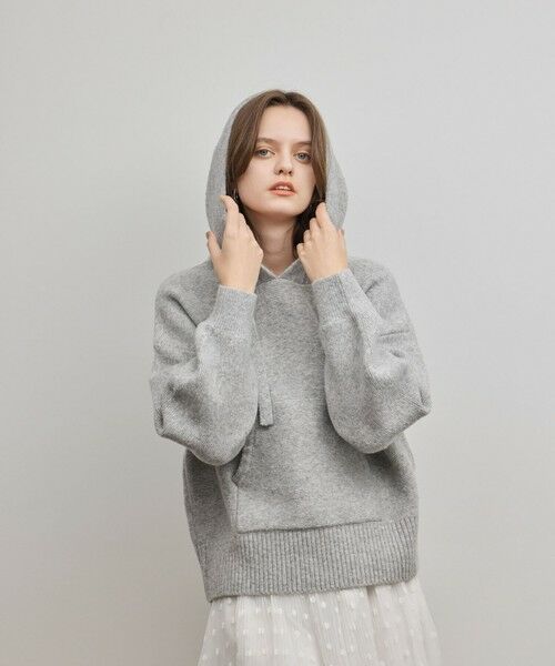 GRACE CONTINENTAL / グレースコンチネンタル パーカー | ガーターニットパーカー | 詳細14