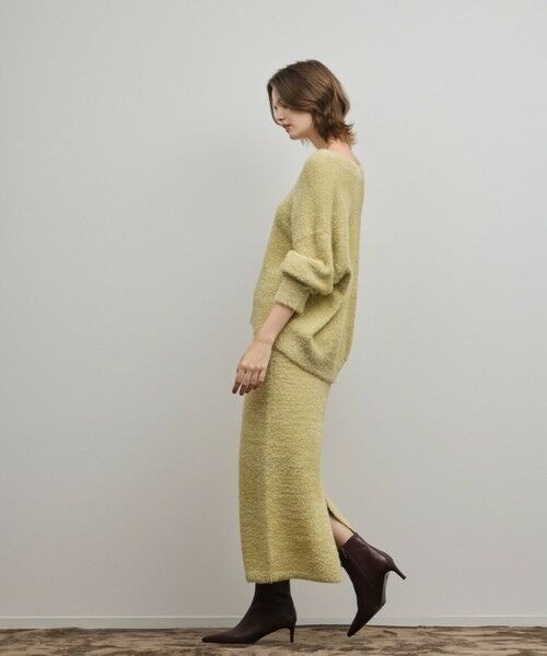 GRACE CONTINENTAL / グレースコンチネンタル ニット・セーター | ラメフェザーニットトップ | 詳細2