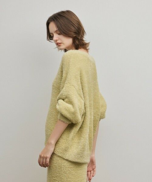 GRACE CONTINENTAL / グレースコンチネンタル ニット・セーター | ラメフェザーニットトップ | 詳細5