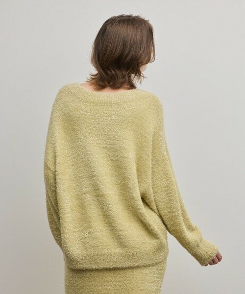 GRACE CONTINENTAL / グレースコンチネンタル ニット・セーター | ラメフェザーニットトップ | 詳細6