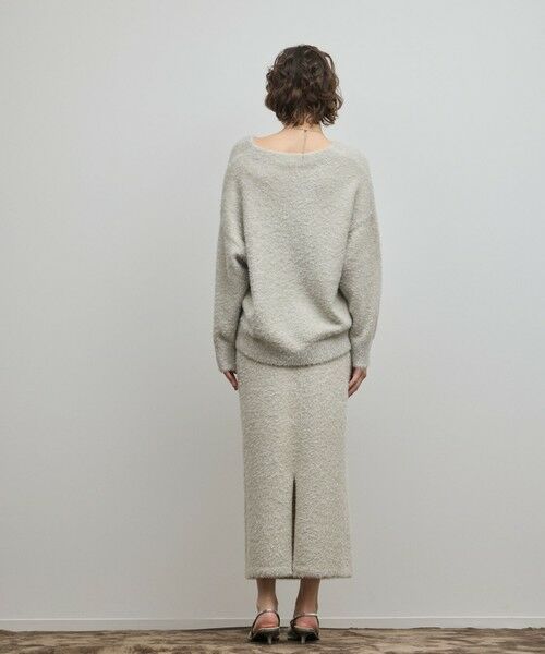 GRACE CONTINENTAL / グレースコンチネンタル ニット・セーター | ラメフェザーニットトップ | 詳細10