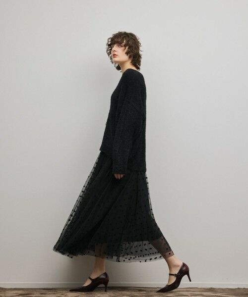 GRACE CONTINENTAL / グレースコンチネンタル ニット・セーター | ラメフェザーニットトップ | 詳細19