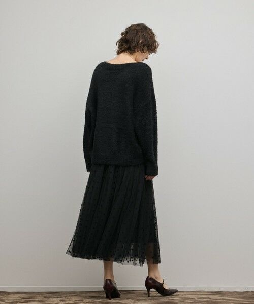 GRACE CONTINENTAL / グレースコンチネンタル ニット・セーター | ラメフェザーニットトップ | 詳細20