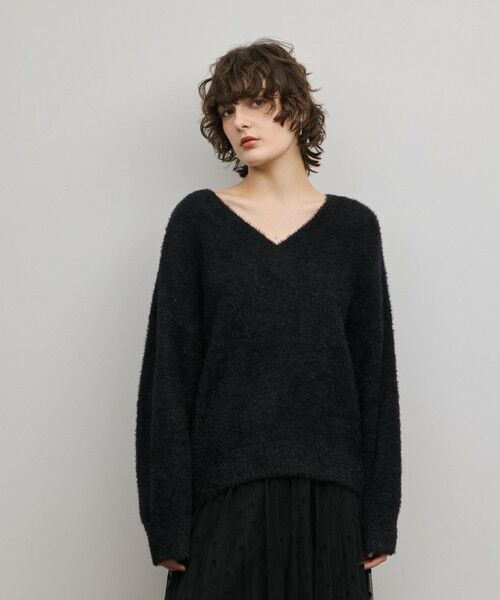 GRACE CONTINENTAL / グレースコンチネンタル ニット・セーター | ラメフェザーニットトップ | 詳細21