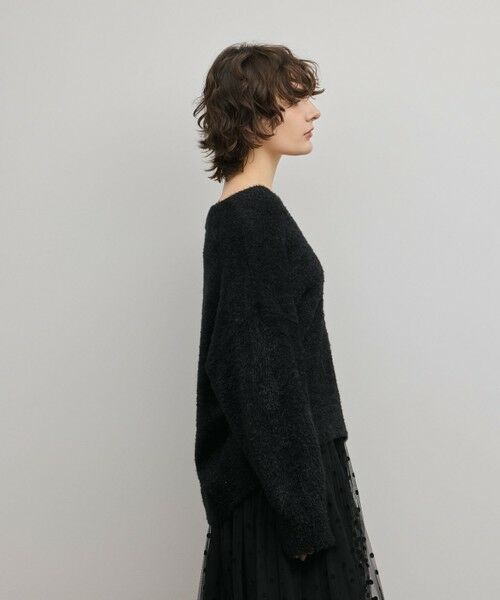 GRACE CONTINENTAL / グレースコンチネンタル ニット・セーター | ラメフェザーニットトップ | 詳細22