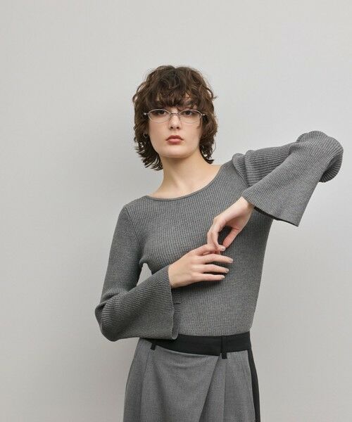 GRACE CONTINENTAL / グレースコンチネンタル ニット・セーター | アイレットリブニットトップ | 詳細13