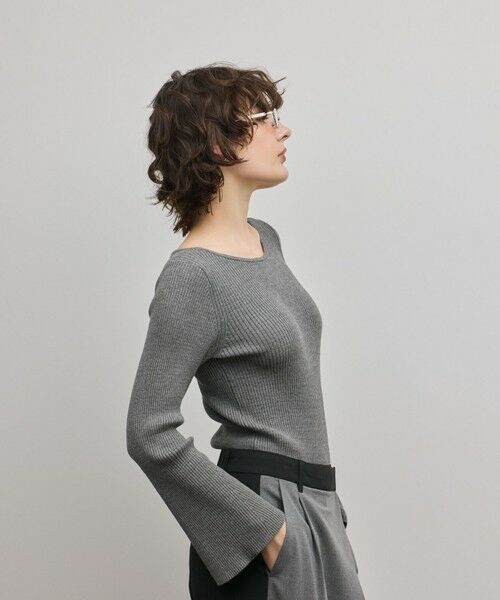 GRACE CONTINENTAL / グレースコンチネンタル ニット・セーター | アイレットリブニットトップ | 詳細14