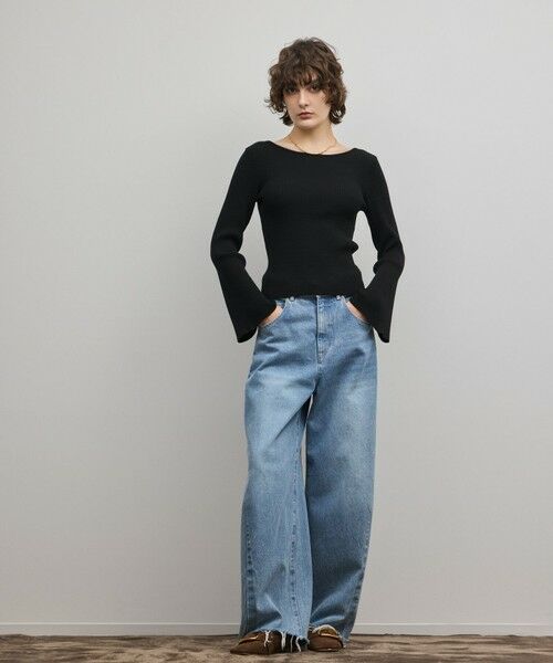 GRACE CONTINENTAL / グレースコンチネンタル ニット・セーター | アイレットリブニットトップ | 詳細16