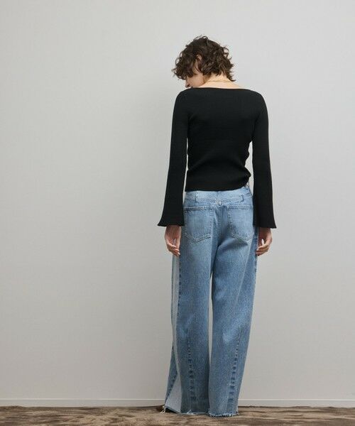 GRACE CONTINENTAL / グレースコンチネンタル ニット・セーター | アイレットリブニットトップ | 詳細18