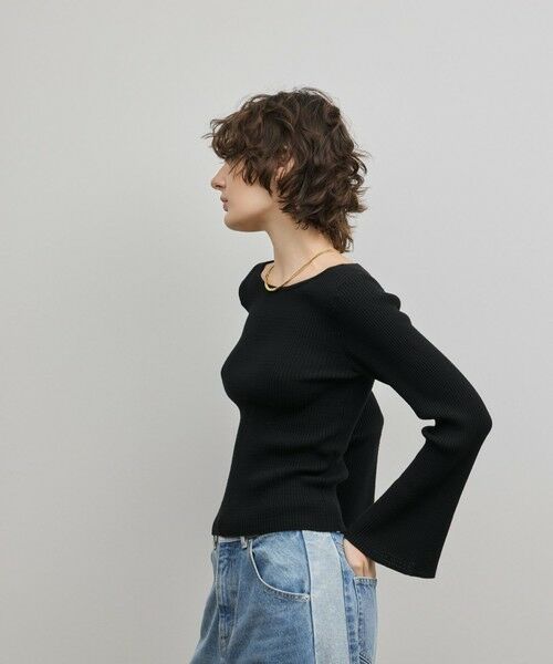 GRACE CONTINENTAL / グレースコンチネンタル ニット・セーター | アイレットリブニットトップ | 詳細22