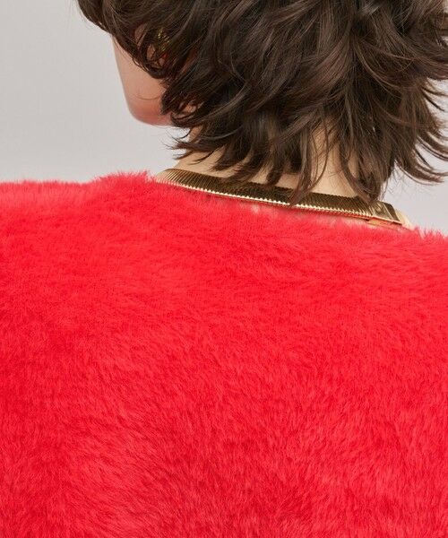 GRACE CONTINENTAL / グレースコンチネンタル カーディガン・ボレロ | フェザーショートニットカーディガン | 詳細12