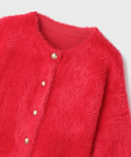 GRACE CONTINENTAL / グレースコンチネンタル カーディガン・ボレロ | フェザーショートニットカーディガン | 詳細16