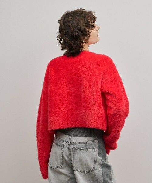 GRACE CONTINENTAL / グレースコンチネンタル カーディガン・ボレロ | フェザーショートニットカーディガン | 詳細7