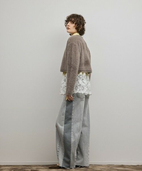 GRACE CONTINENTAL / グレースコンチネンタル カーディガン・ボレロ | フェザーショートニットカーディガン | 詳細16