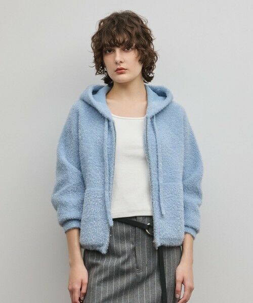 GRACE CONTINENTAL / グレースコンチネンタル パーカー | フェザーニットパーカー | 詳細2