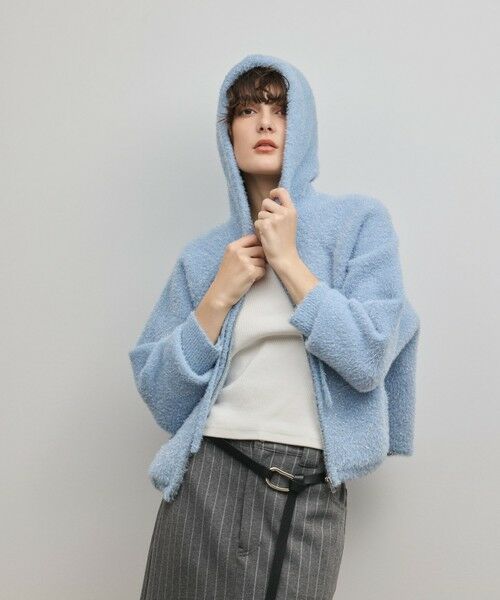 GRACE CONTINENTAL / グレースコンチネンタル パーカー | フェザーニットパーカー | 詳細8