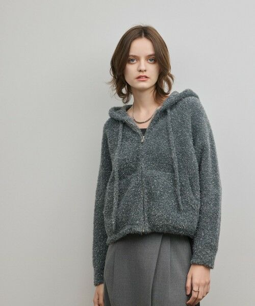 GRACE CONTINENTAL / グレースコンチネンタル パーカー | フェザーニットパーカー | 詳細12