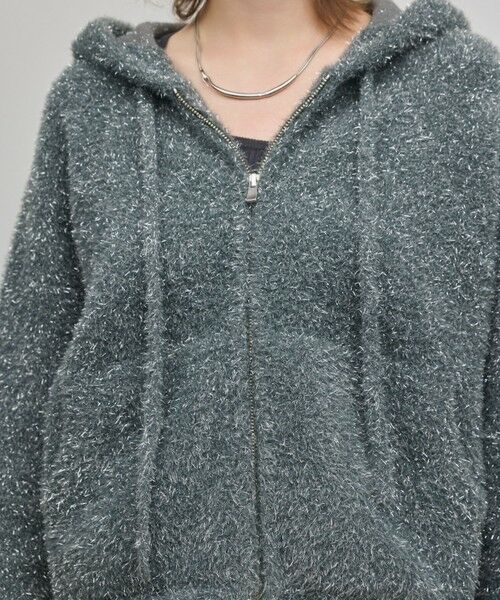 GRACE CONTINENTAL / グレースコンチネンタル パーカー | フェザーニットパーカー | 詳細19