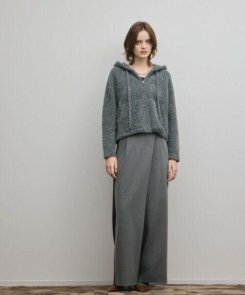 GRACE CONTINENTAL / グレースコンチネンタル パーカー | フェザーニットパーカー | 詳細9