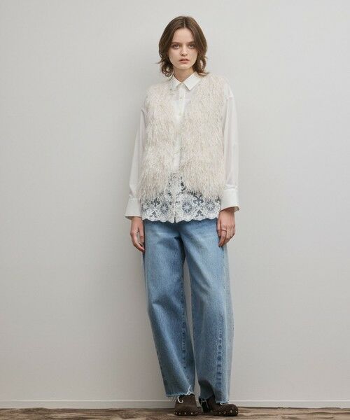 GRACE CONTINENTAL / グレースコンチネンタル ベスト | フリンジベスト | 詳細1