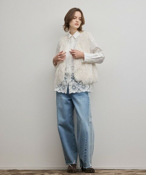 GRACE CONTINENTAL / グレースコンチネンタル ベスト | フリンジベスト | 詳細2