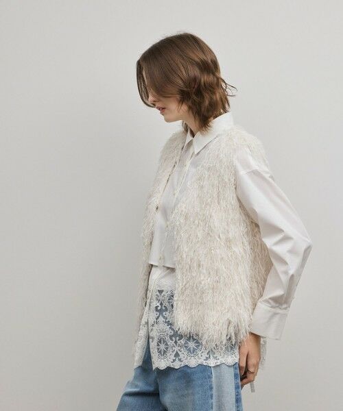 GRACE CONTINENTAL / グレースコンチネンタル ベスト | フリンジベスト | 詳細5