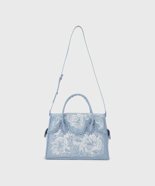 GRACE CONTINENTAL / グレースコンチネンタル ハンドバッグ | FinuReiーls（ブルー）