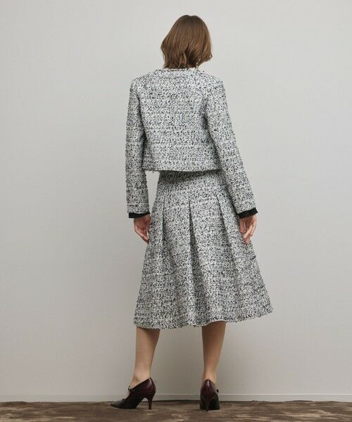 GRACE CONTINENTAL / グレースコンチネンタル ノーカラージャケット | ミックスツイードジャケット | 詳細12