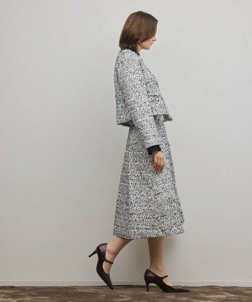 GRACE CONTINENTAL / グレースコンチネンタル ノーカラージャケット | ミックスツイードジャケット | 詳細13