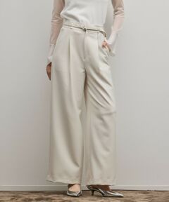 GRACE CONTINENTAL / グレースコンチネンタル その他パンツ | ダブルクロスワイドパンツ