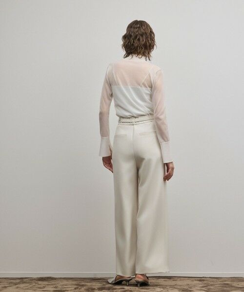 GRACE CONTINENTAL / グレースコンチネンタル その他パンツ | ダブルクロスワイドパンツ | 詳細3