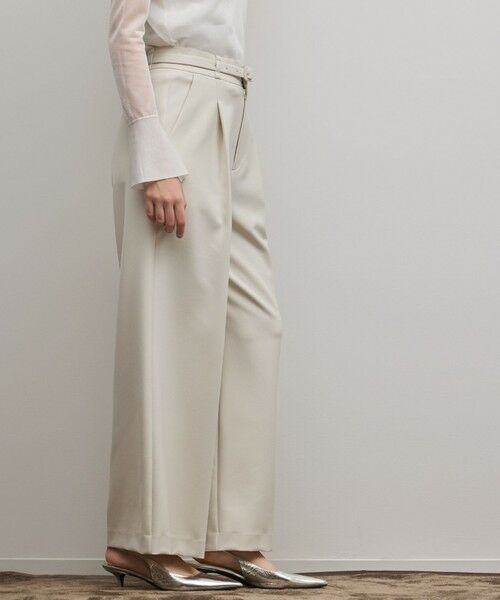 GRACE CONTINENTAL / グレースコンチネンタル その他パンツ | ダブルクロスワイドパンツ | 詳細8