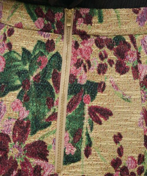 GRACE CONTINENTAL / グレースコンチネンタル ロング・マキシ丈スカート | フラワージャガードフレアスカート | 詳細9