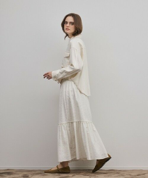 GRACE CONTINENTAL / グレースコンチネンタル ロング・マキシ丈スカート | ティアードエンブロイダリースカート | 詳細2