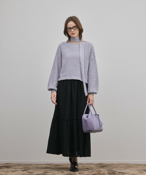 GRACE CONTINENTAL / グレースコンチネンタル ロング・マキシ丈スカート | ティアードエンブロイダリースカート | 詳細10