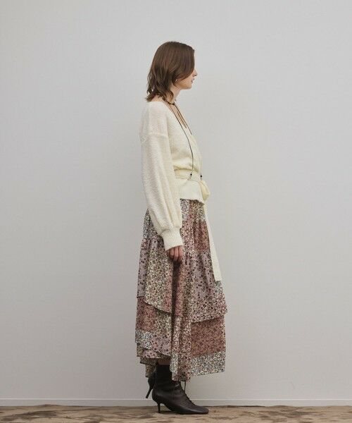 GRACE CONTINENTAL / グレースコンチネンタル ロング・マキシ丈スカート | パッチワークプリントスカート | 詳細3