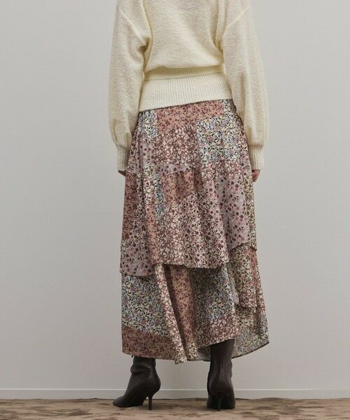 GRACE CONTINENTAL / グレースコンチネンタル ロング・マキシ丈スカート | パッチワークプリントスカート | 詳細6