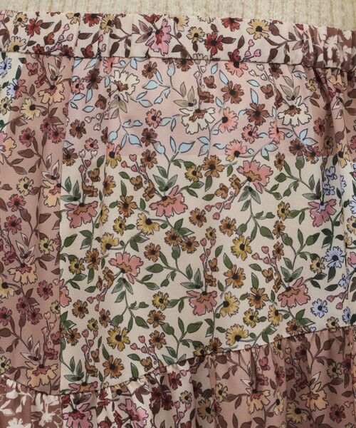 GRACE CONTINENTAL / グレースコンチネンタル ロング・マキシ丈スカート | パッチワークプリントスカート | 詳細9