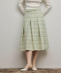 GRACE CONTINENTAL / グレースコンチネンタル ロング・マキシ丈スカート | ミックスツイードスカート