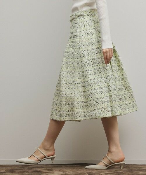 GRACE CONTINENTAL / グレースコンチネンタル ロング・マキシ丈スカート | ミックスツイードスカート | 詳細5