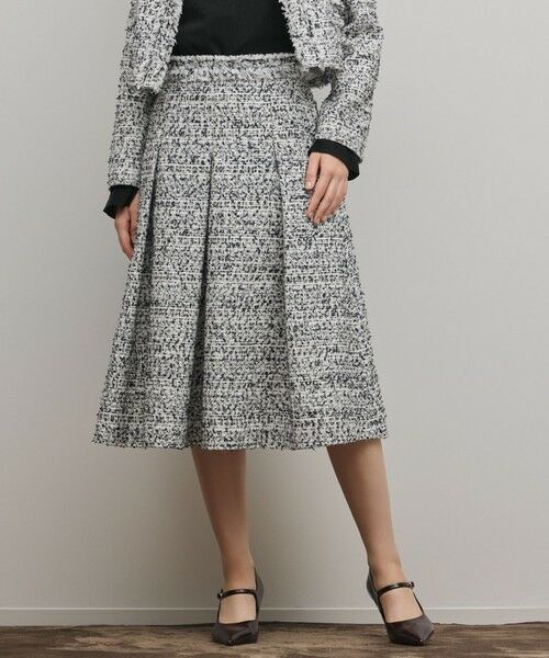 GRACE CONTINENTAL / グレースコンチネンタル ロング・マキシ丈スカート | ミックスツイードスカート | 詳細10