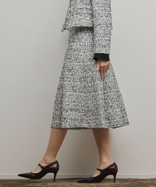 GRACE CONTINENTAL / グレースコンチネンタル ロング・マキシ丈スカート | ミックスツイードスカート | 詳細11