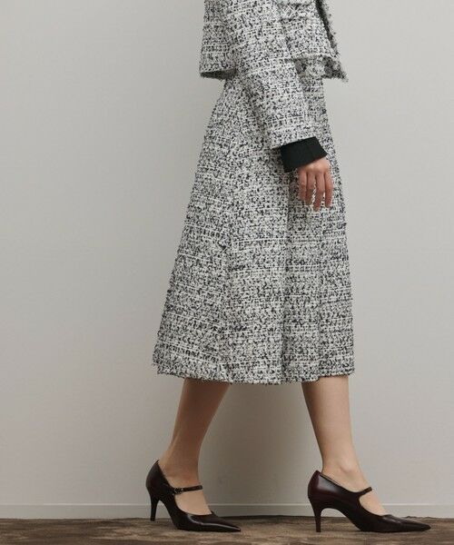 GRACE CONTINENTAL / グレースコンチネンタル ロング・マキシ丈スカート | ミックスツイードスカート | 詳細13