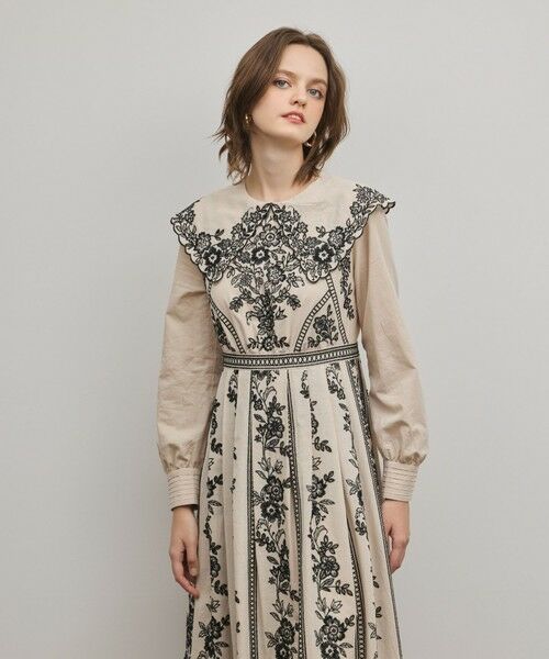 GRACE CONTINENTAL / グレースコンチネンタル ロング・マキシ丈ワンピース | パターン刺繍ワンピース | 詳細4